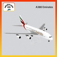 Airbus A380 Emirates Assembly Paper Model - MohinhgiayVN