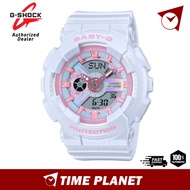 [Official Warranty] Casio Baby-G BA-110FH Purple Blue Resin Band Women Sports Watch BA-110FH-2A / BA