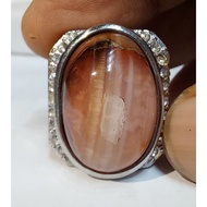 AGATE STONE EST DIMnatural 25x17x11 Ring 12