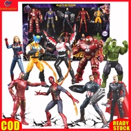 LeadingStar RC Authentic Justice League Marvel Avengers Super Hero Characters Model Christmas Figure Doll Toys for Children