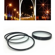 95mm 105mm Star Filter Cross Lens Filter for DSLR Camera 4/6/8 Line