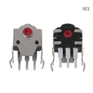 NEX 2PCS Set Red Core TTC Mouse Encoder Mice Decoder 9mm Original 5 Million Times