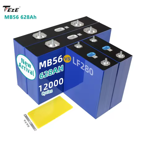MB56 Lifepo4 Battery Cell 628ah 280Ah 8000 Cycle 3.2V Rechargeable Battery Energy Storage Lifepo4 62