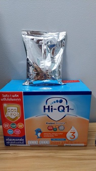 (แบ่งถุงขายจ้า) Hi-Qไฮคิว นมผง1พลัส พรีไบโอโพรเทค รสจืดHi-Q1 Plus สูตร 3 (550g x1ถุง) exp. 10-07-2025