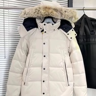 Canada Goos * Down Jacket Canada Wyndhaw Male Parka Jacket with Wolf Fur Collar Outdoor Leisure All-