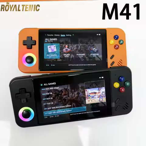M41 Retro Handheld Game Console 64G/128G/256G 20000+Games 4.2Inch Mini for Kids Girls VS M22pro Game