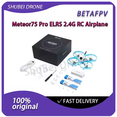 BETAFPV Meteor75 Pro Brushless BPF Whoop Drone ELRS 2.4G Receiver F4 1S 5A FC 1102 22000KV Motor C03