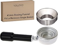 YOLOYO 41mm Dosing Funnel, Precisely Manufactured Espresso Dosing Funnel, Stainless Steel Portafilte