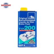 Brake Fluid--ATE-DOT4 TYP200 RACING(1L)- (TYP 200)