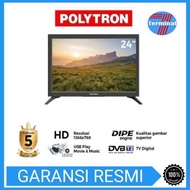 LED Digital TV 24" Polytron PLD 24V1853 / TV POLYTRON 24Inch