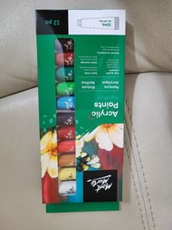 Acrylic paints 12色顏料