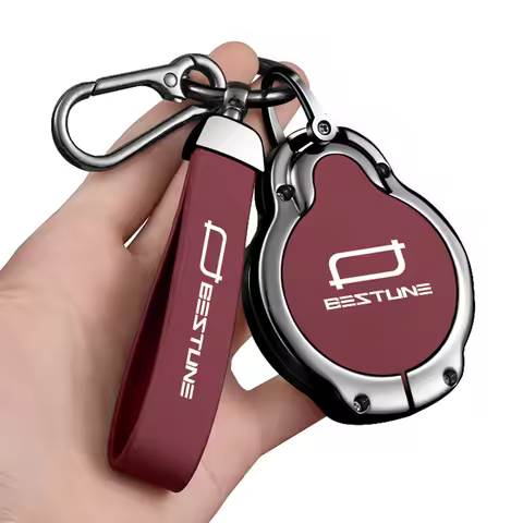 Zinc Alloy Leather Car Key Case FAW Besturn Leapfrog 03 Leapfrog 07 2025 Key Fob Car Remote Key Cove