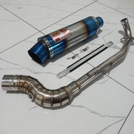 Redleo Exhaust 32mm PNP ex5/Wave 100/110/125/criss 110/ Sym 110 legend lagenda/