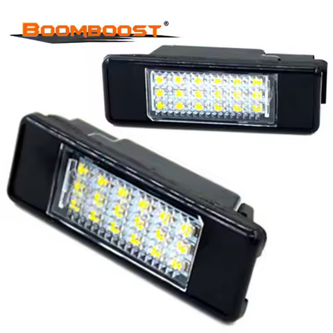 License Plate Light White LED Car for Peugeot 106 1007 207 307 308 3008 406 407 508 806 CITROEN C2 C