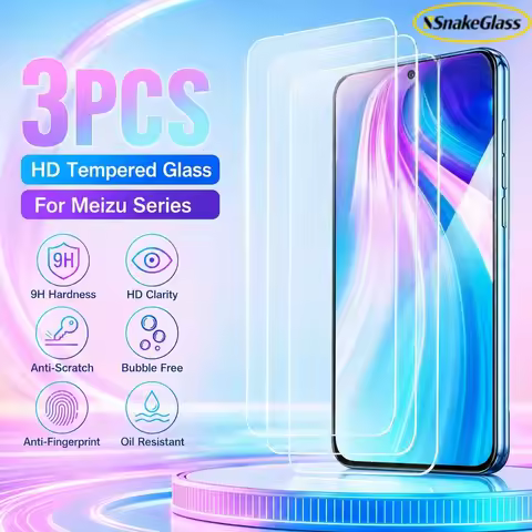 3PCS HD Tempered Glass For Meizu 21 Pro 21 Note 21 Pro Note 21 Note 22 mblu 21 mblu 22 Pro Lucky 08 