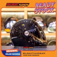 Bell Bullitt Glossy Black Full Face Retro Helmet Original Touring