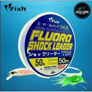 iFixh 368 Fluorocarbon Shock Leader 80% | Tali Perambut Hantu Pancing | Fishing leader Linr FG Knot