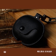 Luxury PU Leather Case for Bowers & Wilkins B&W Pi8 / Pi6 Wireless Earbuds with Strap Anti-Drop Prot