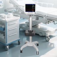 Bergmeister BOXYM ECG Monitor Cart Ventilator Physiotherapy Instrument Cart Mobile Stand Cart Device