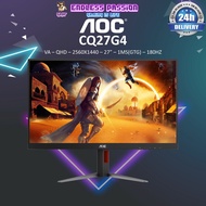 AOC CQ27G4 – 27″ QHD VA Curved Gaming Monitor