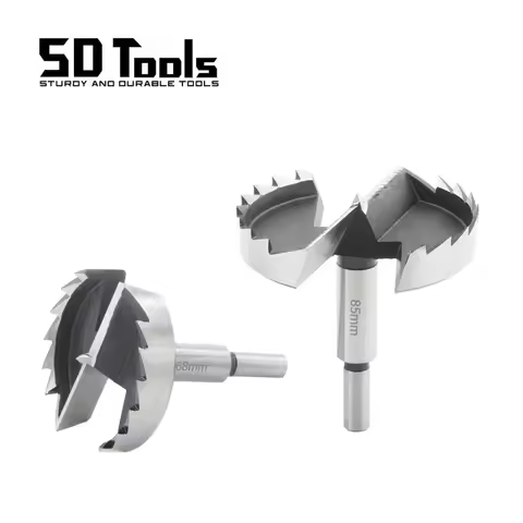 Forstner Drill Bits 6mm-85mm Woodworking Hinge Boring Drill Bit Self Centering Hole Saw For Wood/Pla