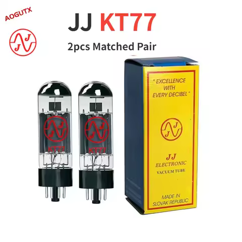 JJ KT77 Vacuum Tube HIFI Audio Valve Replace KT66 EL34 6CA7 Electronic Tube Amplifier DIY Kit Factor