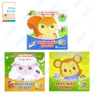 Sách - 365 Sticker Bóc Dán Thông Minh Iq Eq Cq Bộ 6 Cuốn