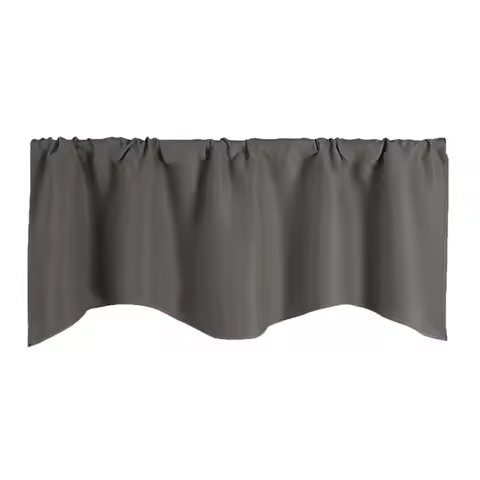 Short Curtain Light Filtering Kitchen Window Valance Read Made 132x46cm