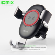Idmix Gravity Induction Car Qi Wireless Charging Mobile Phone Air Vent Holder M06