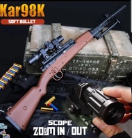 Mainan Tembakan Nerf Soft Bullet Kar98K PUBG - Mainan Tembakan Sniper