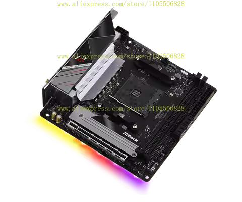 AMD B550 motherboard ASROCK B550 PHANTOM GAMING-ITX/AX AM4 DDR4 64G Ryzen 5 5600 4700G 2600 3200G cp