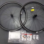 Dt Swiss PRC1400 35 Spline Disc Carbon Wheelset.