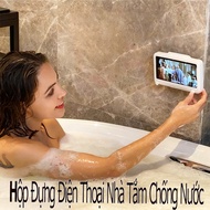 Bathroom Waterproof Phone Case - Multifunctional 360 Touch Wall Mount Holder