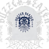 White Oversize Tee BUZZER BEATER T-SHIRT Cool Design Streetwear