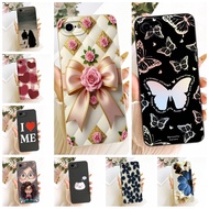 4.7'' For iPhone 7 Phone Casing For iPhone 8 Case Silicone Fashion Cute Cat Funny Pattern Shockproof