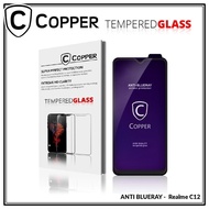 realme c12 - copper tempered glass anti-blueray (full glue)