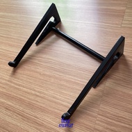 Stand, support, wooden laptop stand - black