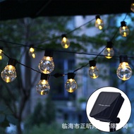 New Retro G40 Solar Ball Bulb Waterproof Outdoor Tent Camping Courtyard Atmosphere Night Light