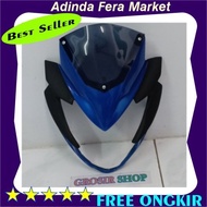 Byson headlamp cover, Byson headlamp cover, Byson headlight cover - biru