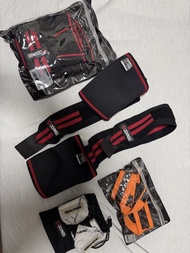 健身護具  拉力帶 腰帶 護踭 護腕