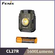 Fenix CL27R Type-C Rechargeable Protable Camping Lantern 1600Lumens Spot&Floodlight White and red li