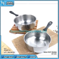 [BP] MI MILK POT STAINLESS STEEL MILK POT 16CM 16 CM MULTIFUNCTIONAL VERSATILE