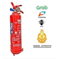 Pemadam Api 1kg Kereta ABC Car Fire Extinguisher for Car Grab Mycar Puspakom Kereta Bomba