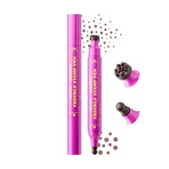 DAGEDA Liquid Freckle Pen, 2 IN 1 Medium Brown Stamp & Gourd Head Fake Freckles, Long Lasting, Water