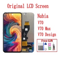 Original Nubia V70 V70 Max V70 Design LCD Screen Replacement