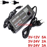 AC Adjustable Adapter DC 3V 4V 4.5V 5V 6V 7V 7.5V 8V 9V 10V 12V 13.5V 14V 15V 16V 17V 18V 19V 20V 21