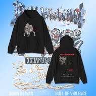 Hamzat Chimayev Hoodie Wins UFC 319 Cotton Comfortable To Wear Round Neck Not Faded Printed Pattern 