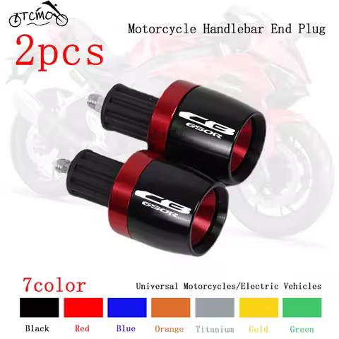 For HONDA CB650R CB 650R 2019-2025 Accessories Motorcycle Grip Handle Bar Ends Handle Bar Grips Cap