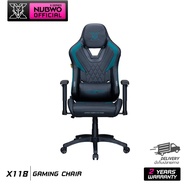 NUBWO Gaming Chair X118 เก้าอี้เกมมิ่ง ปรับเอนได้ 180 องศา ที่นั่งใหญ่ รับประกัน 2 ปี
