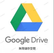 Google drive無限儲存空間 共用雲端硬碟